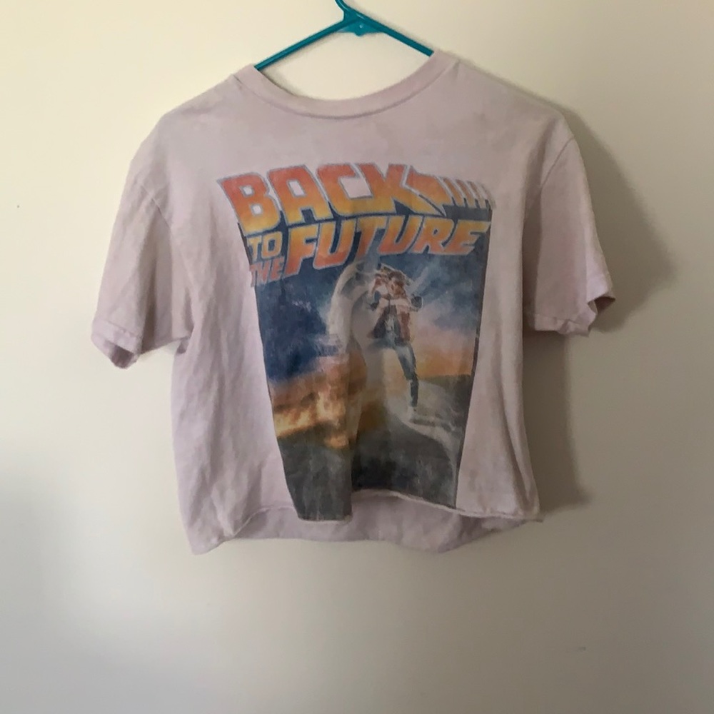 vintage cropped back to the future t shirt!!